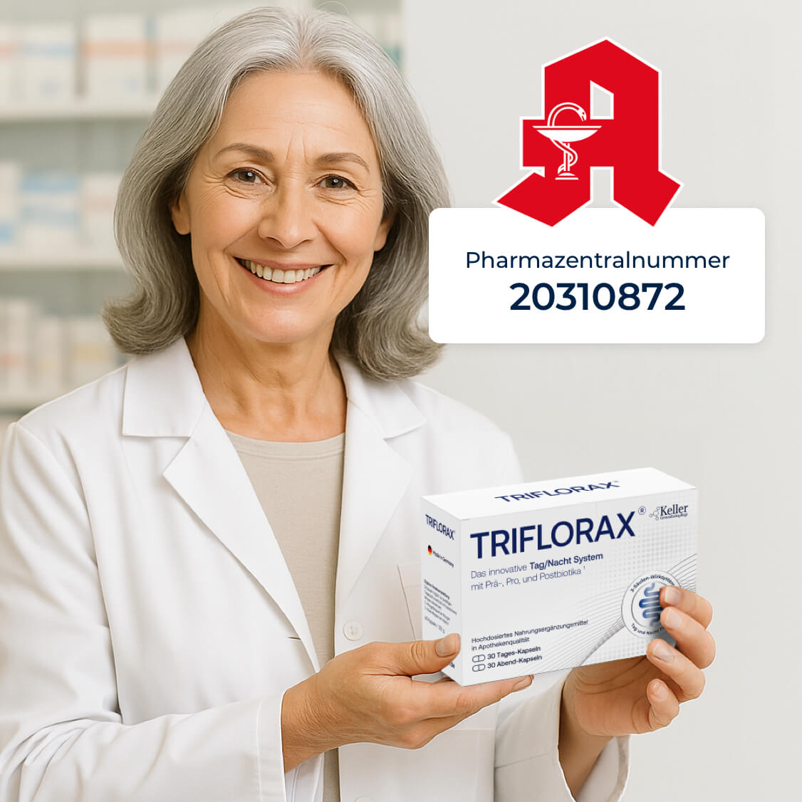 Triflorax® Tag- & Nacht-Kapseln